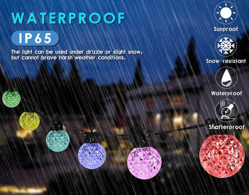 🌼Solar LED String Lights-IP65 Waterproof 💧