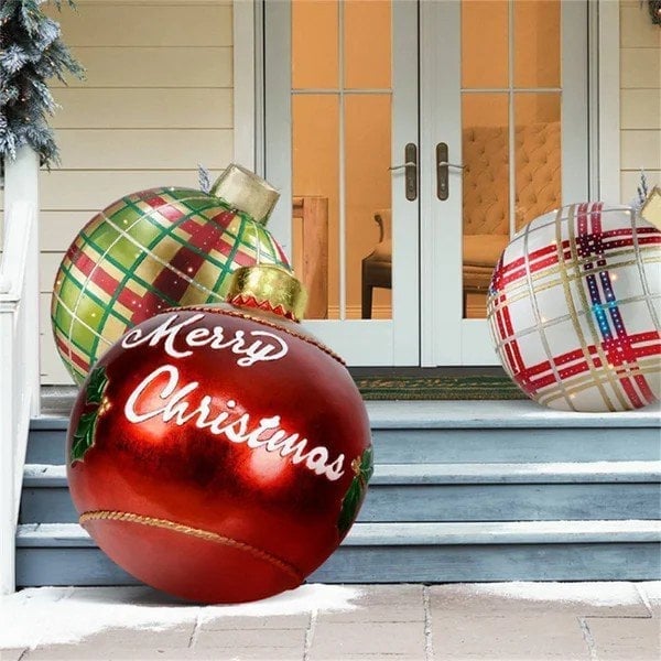 🎄Outdoor Christmas PVC inflatable Decorated Ball