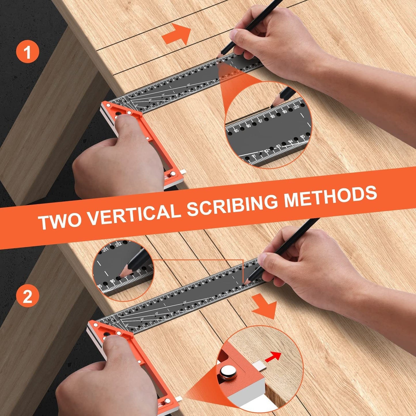 🔥🛠️-Multi-angle measuring ruler