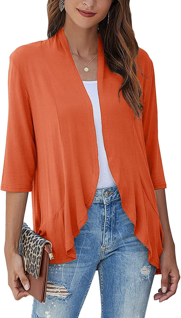 🔥🌺-Women's Casual Lightweight Open Front Cardigans