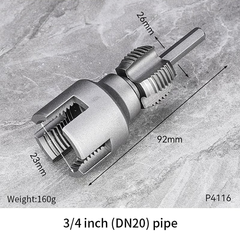 🔩💕Integrated Internal & External Pipe Threading Tool