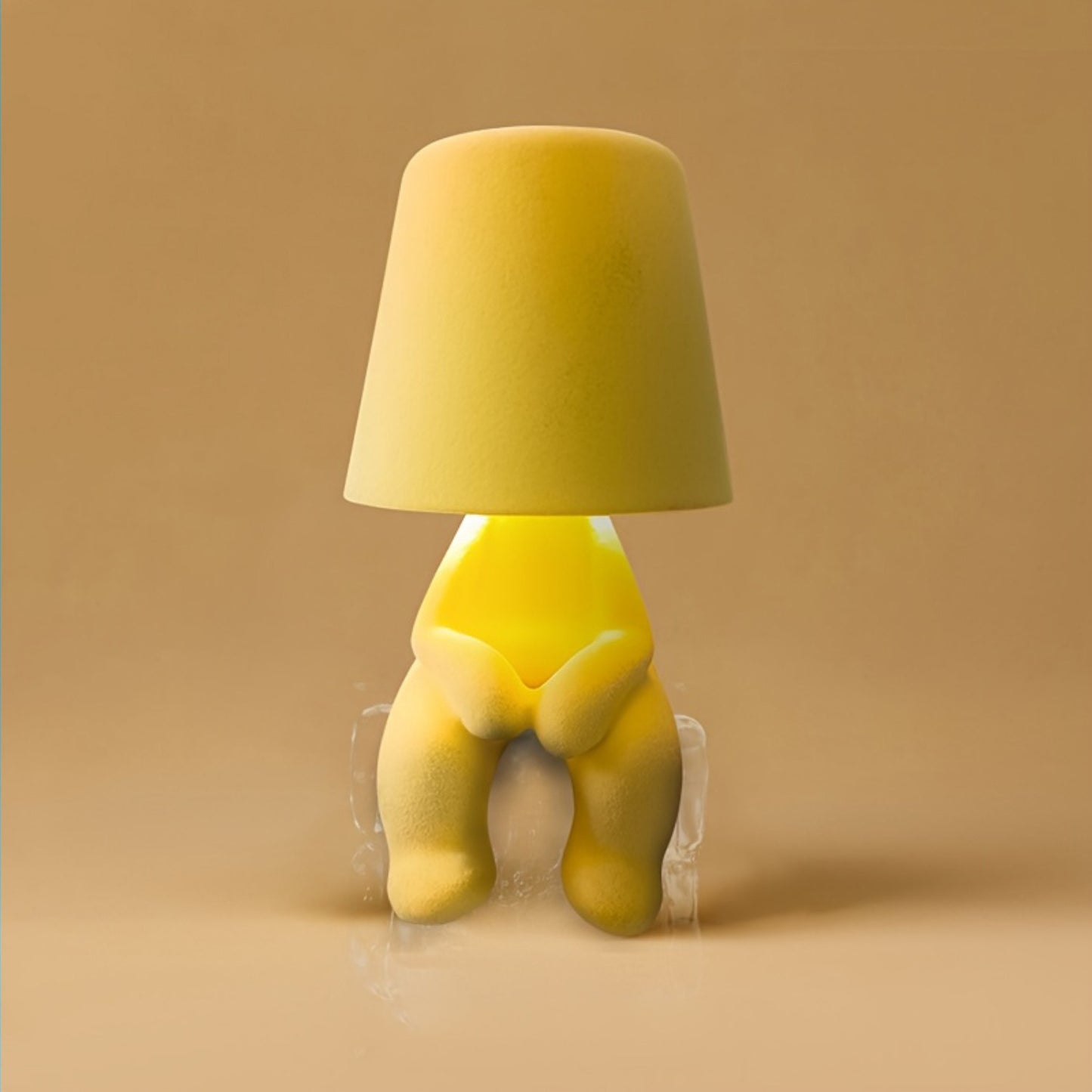 Bedside touch control table lamp colorful velvet