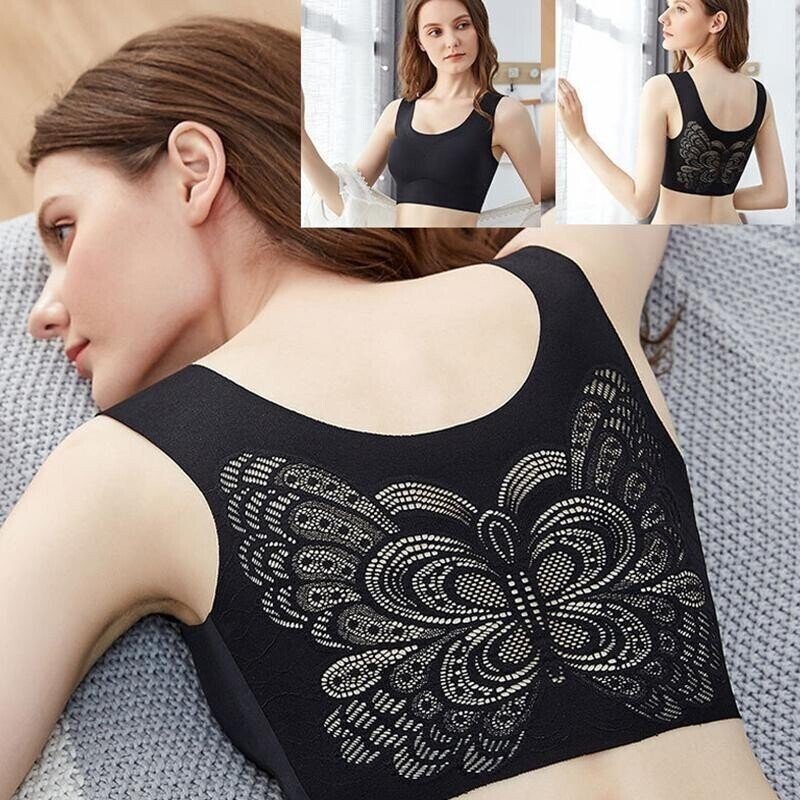 🔥🔥-ULTRA-THIN PLUS SIZE ICE SILK COMFORT BRA