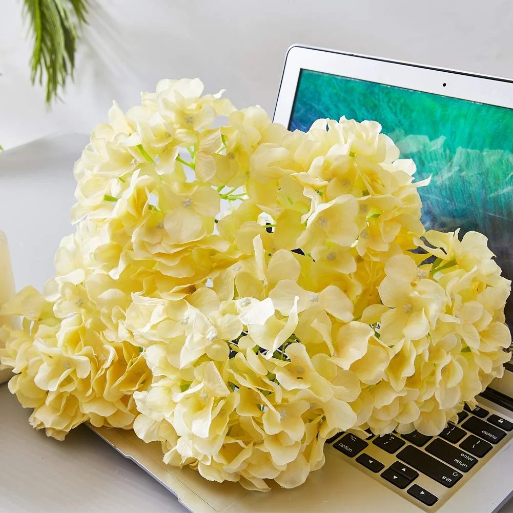 ✨This Week's Special Price $8.85💥Outdoor Artificial Hydrangea Flowers💐