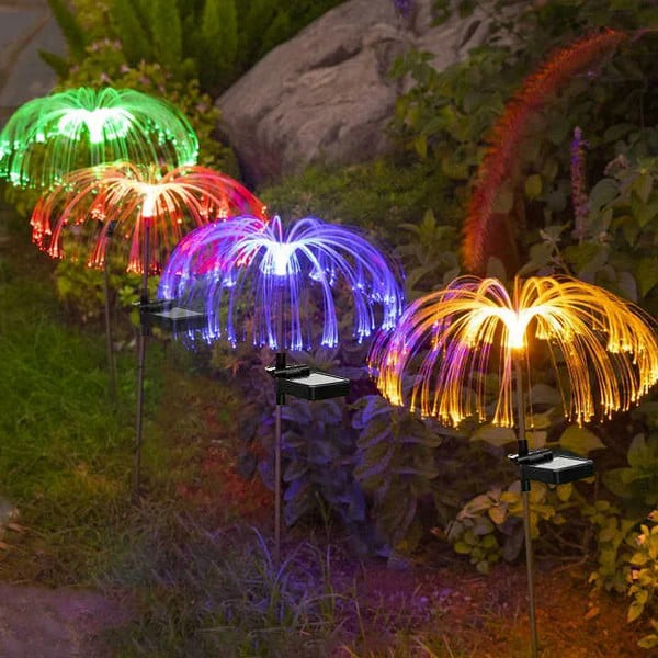 🔥Promotion 50% OFF-Solar Garden Changing Jellyfish Lights