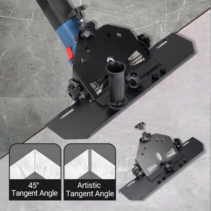 👍Practical recommendations✅Angle Grinder Stand for 45° Chamfer Cutting🔥