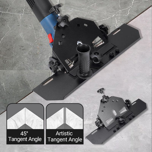 👍Practical recommendations✅Angle Grinder Stand for 45° Chamfer Cutting🔥