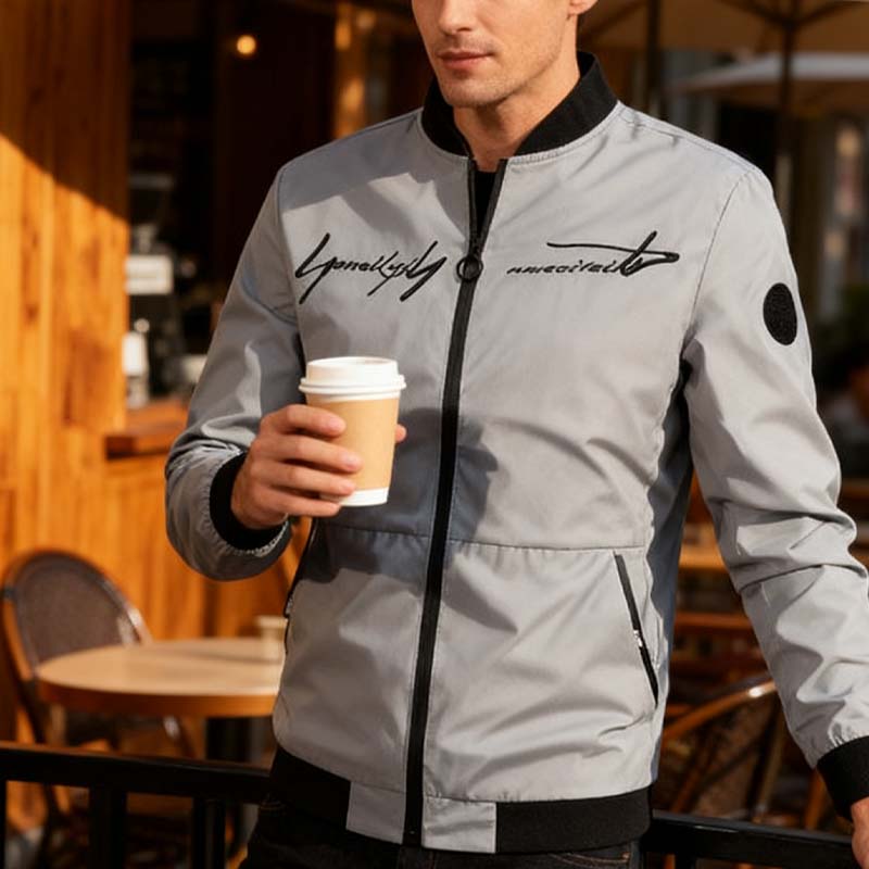 🔥 Men's Casual Fashion Zipper Jacket