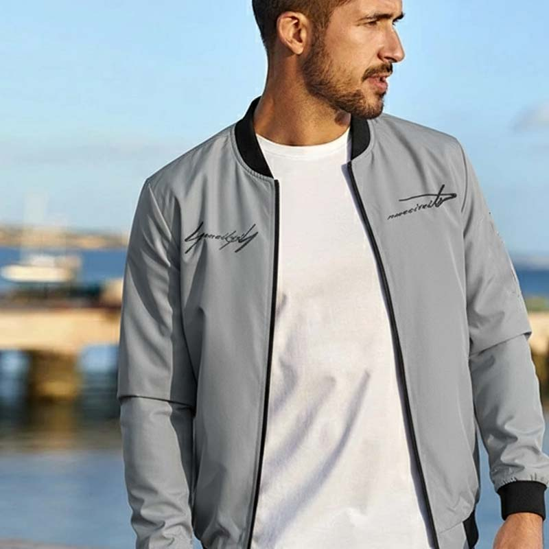 🔥 Men's Casual Fashion Zipper Jacket