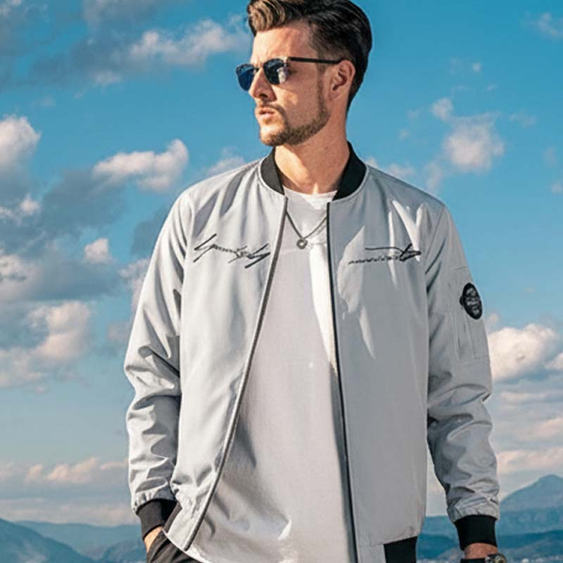 🔥 Men's Casual Fashion Zipper Jacket