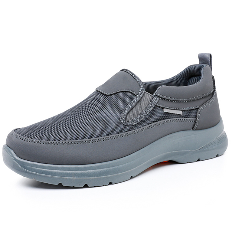 👟✨ Men's Orthopedic Breathable Slip-On Sneakers - Arch Support with Memory Foam Insoles for All-Day Comfort 🏃‍♂️💨