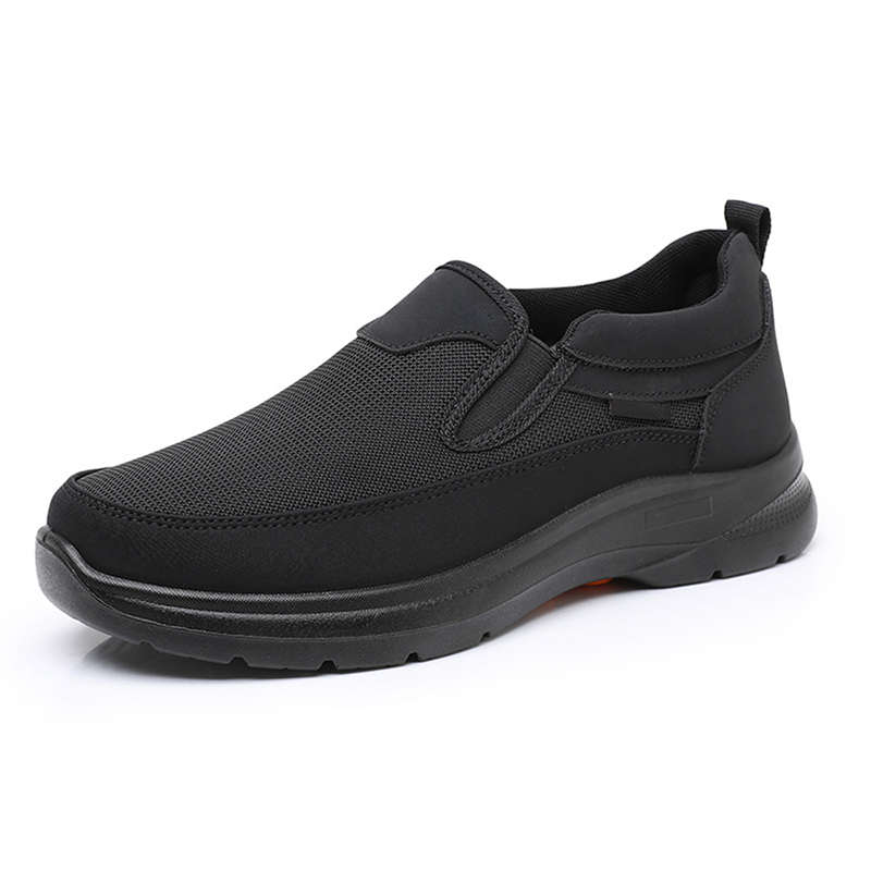 👟✨ Men's Orthopedic Breathable Slip-On Sneakers - Arch Support with Memory Foam Insoles for All-Day Comfort 🏃‍♂️💨