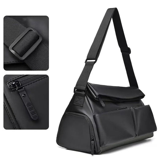 Waterproof Travel Duffel Bag with Shoe Compartment