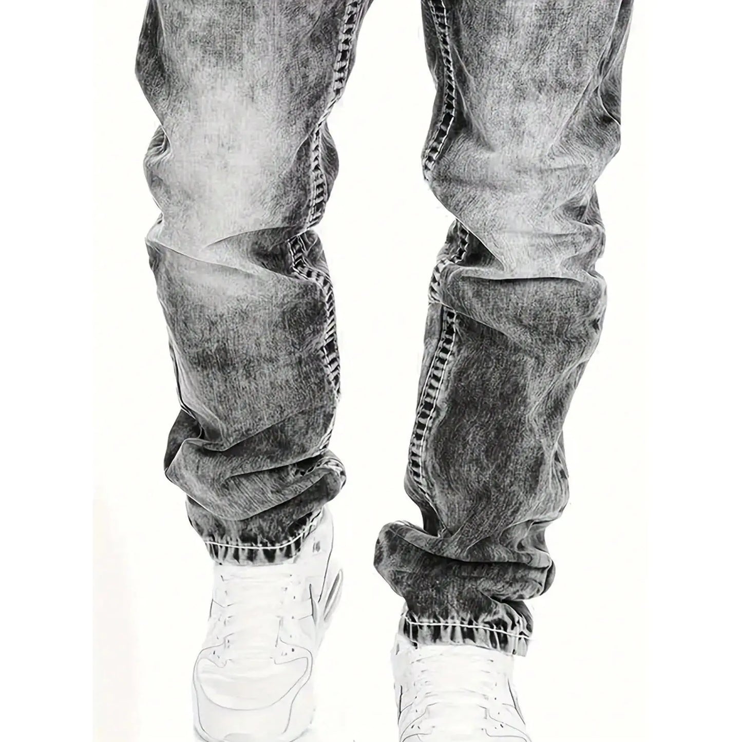 Men's Fashion Creative Stretch Denim Jeans