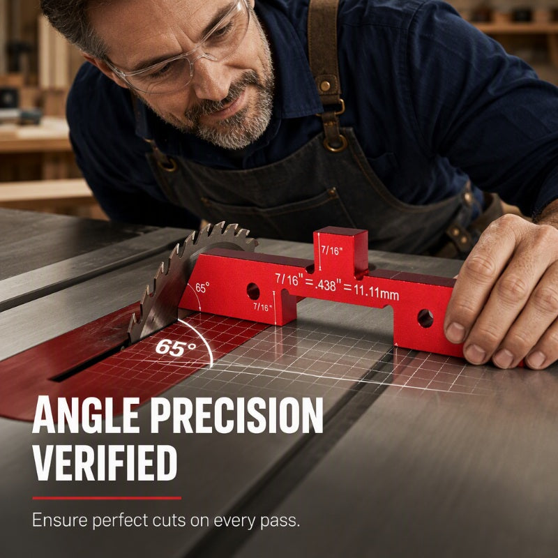 📐 Woodworking Setup Blocks – Aluminum, high precision & quick calibration ✨