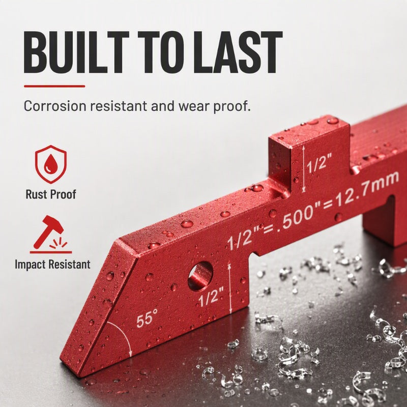 📐 Woodworking Setup Blocks – Aluminum, high precision & quick calibration ✨