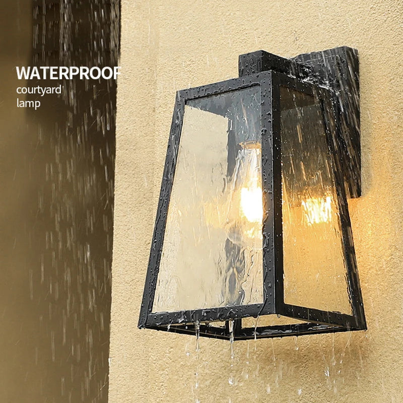 Nostalgic Garden Shaded Wall Sconce