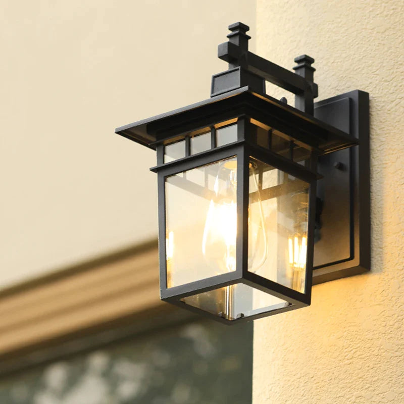 Nostalgic Garden Shaded Wall Sconce