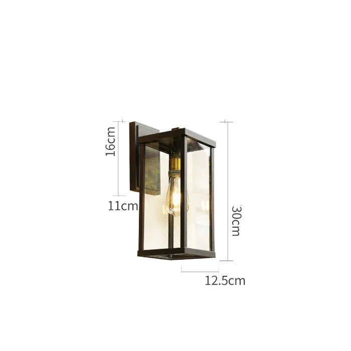 Nostalgic Garden Shaded Wall Sconce