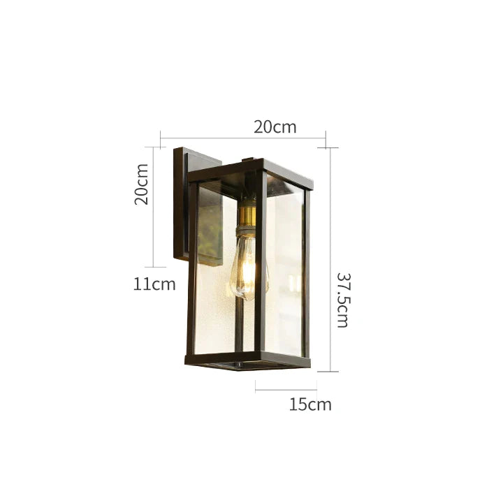 Nostalgic Garden Shaded Wall Sconce