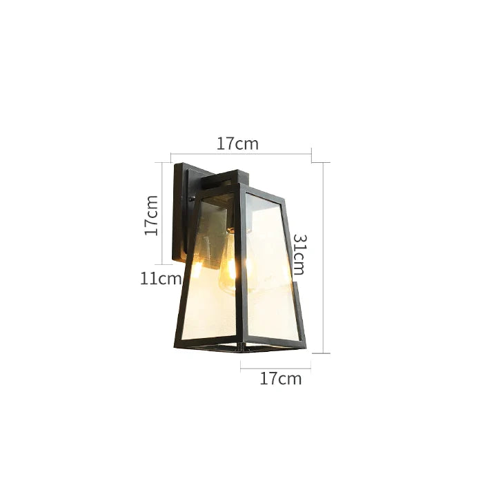 Nostalgic Garden Shaded Wall Sconce