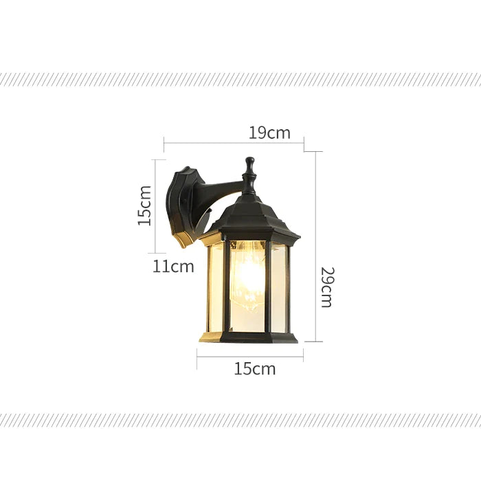 Nostalgic Garden Shaded Wall Sconce