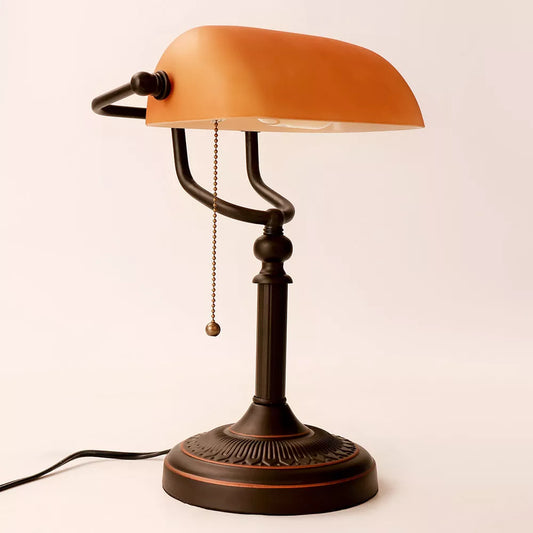 Vintage Banker Desk Lamp