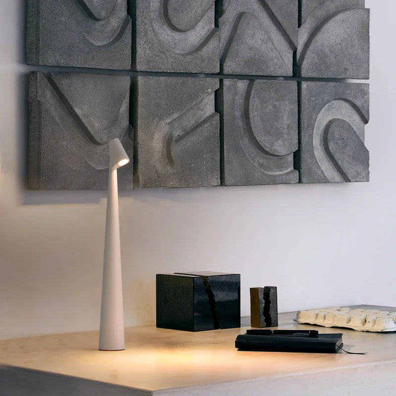 Usb Charging Cloth Cover Table Lamp American Simple and Modern