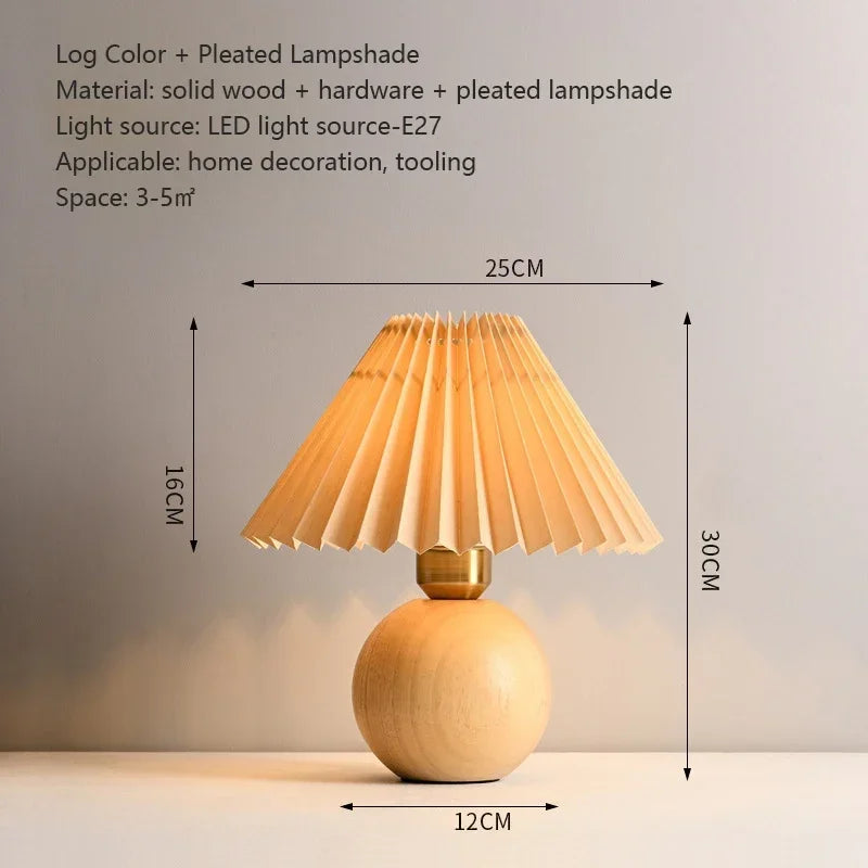 Ceramics Rattan Bedside Table Lamp