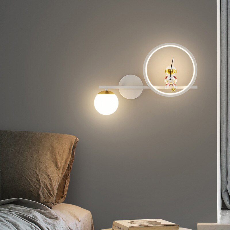 Nordic Modern LED Wall Lamp for Children Room