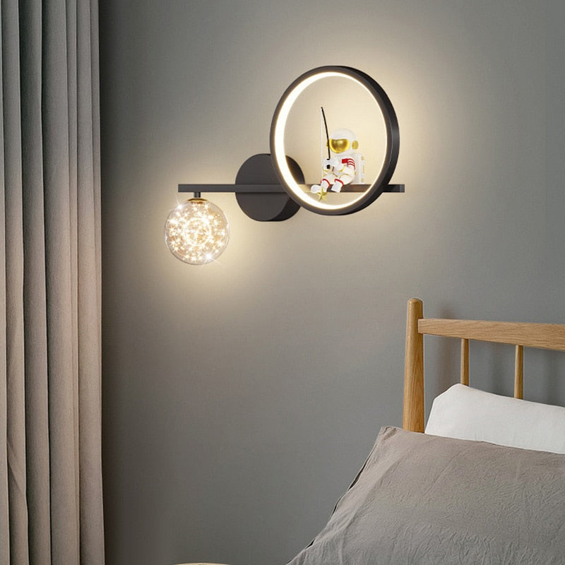 Nordic Modern LED Wall Lamp for Children Room