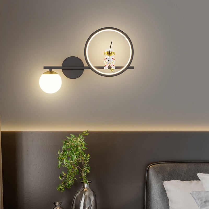 Nordic Modern LED Wall Lamp for Children Room