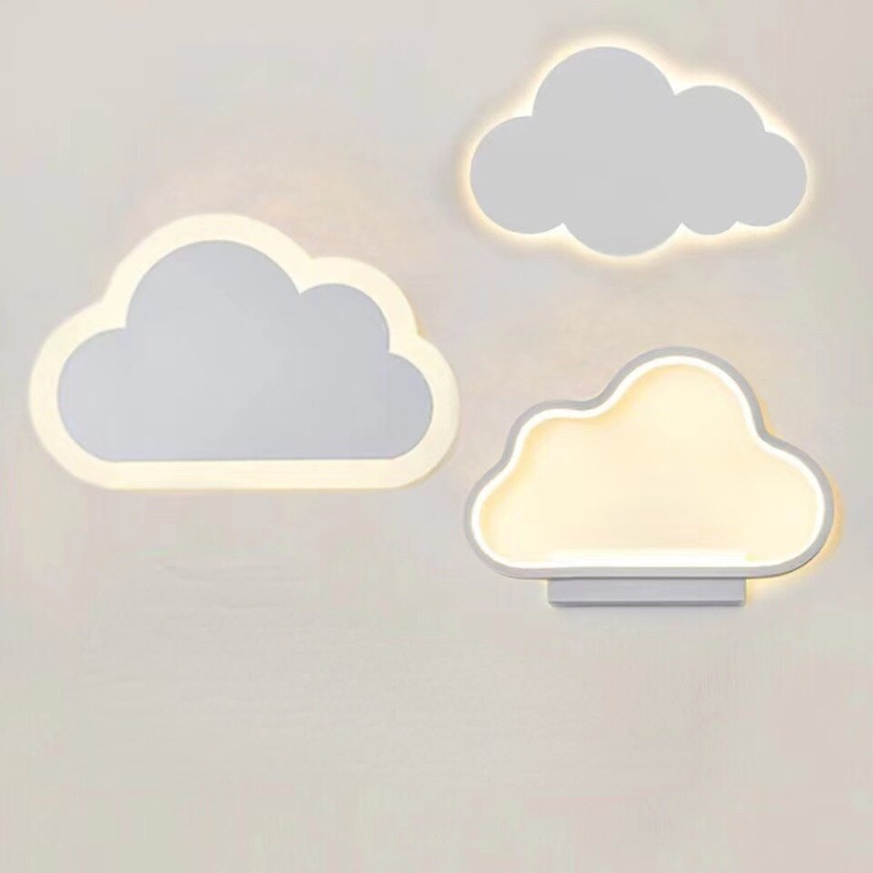 Built for Kids: Cute Cloud Wall Sconce