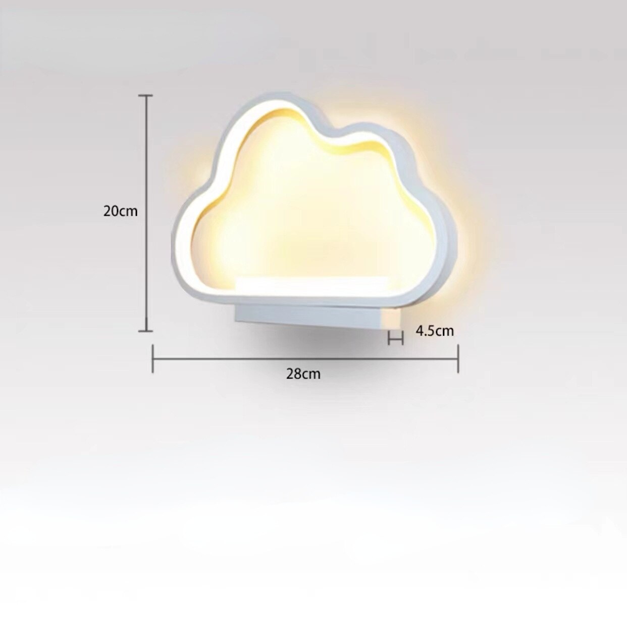 Built for Kids: Cute Cloud Wall Sconce