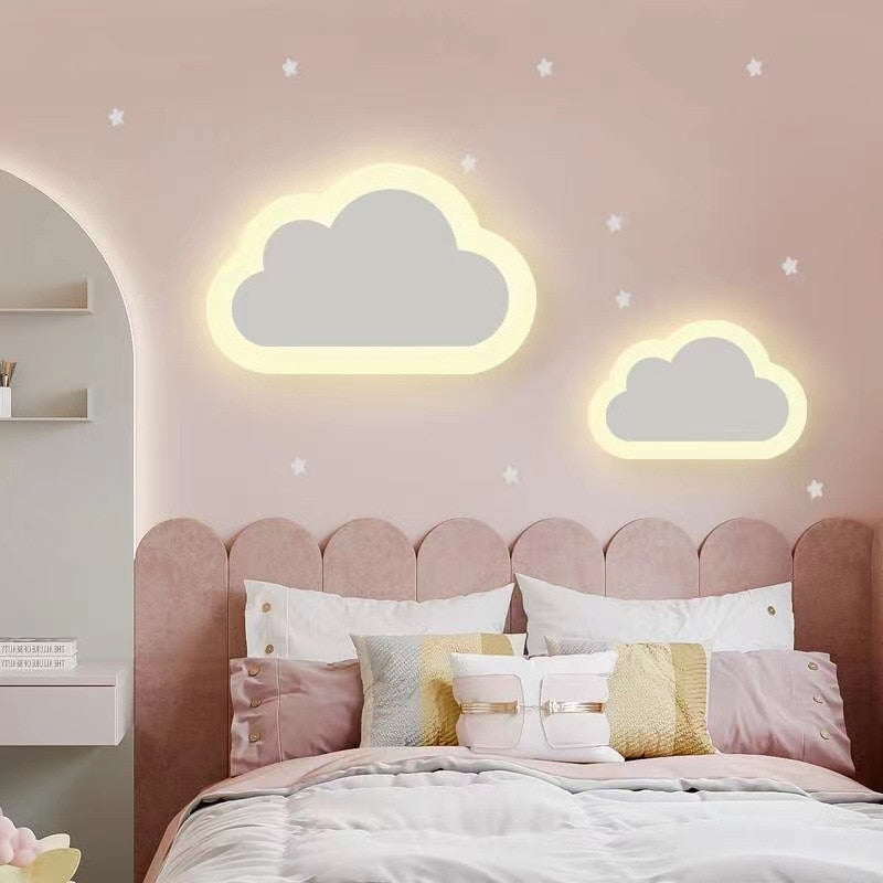 Built for Kids: Cute Cloud Wall Sconce