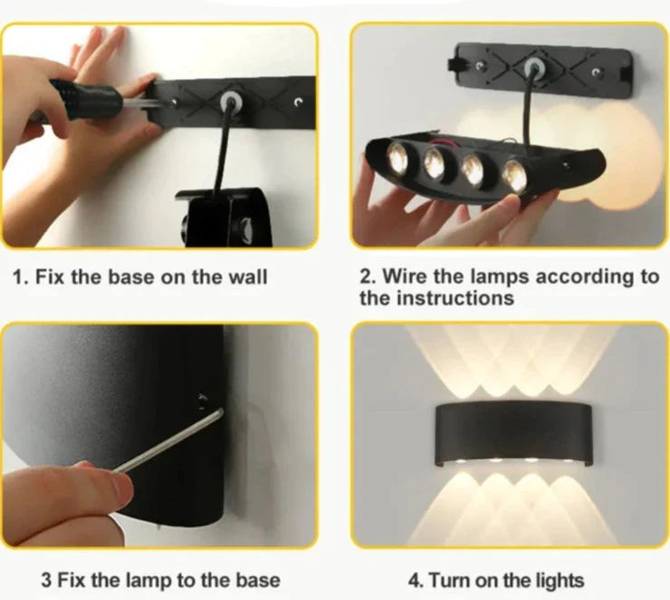 Outdoor Waterproof Wall Light